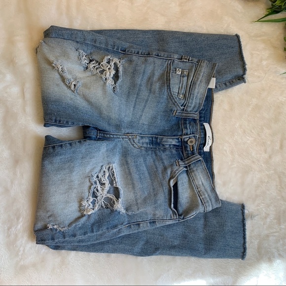 KanCan Super Distressed Mid Rise Ankle Jeans size 25 - Picture 9 of 9